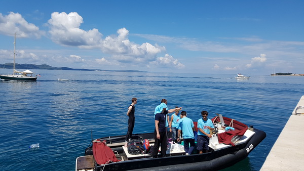 KPA Zadar: Vježba “Podvodni radovi i komunikacije te podvodna orijentacija” kod Morskih orgulja. Foto: Mladen Malik KPA Zadar: Vježba “Podvodni radovi i komunikacije te podvodna orijentacija” kod Morskih orgulja. Foto: Mladen Malik