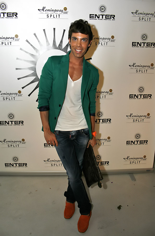 Arno Cost na Enter Festival warm up partyju