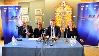 Andrej Plenković, Ivana Maletić, Željana Zovko, Milivoj Špika