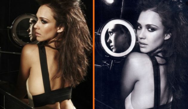 Jessica Alba ( foto Vanity Fair)