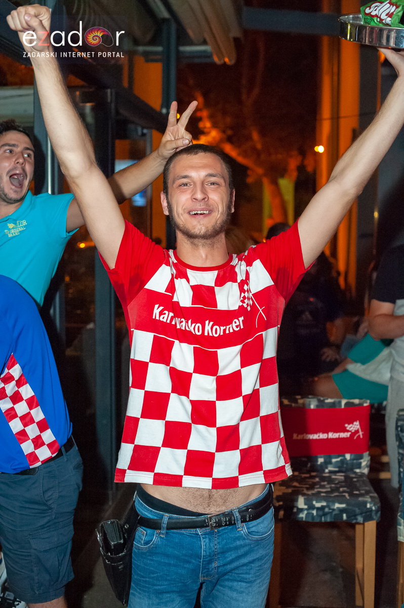 Zadar je gorio: Velika fešta nakon plasmana Vatrenih u finale Svjetskog prvenstva