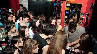 Finalisti HTZ-a Duje i Vilibald u Dallas Music Shopu, Foto: Ivan Dilber