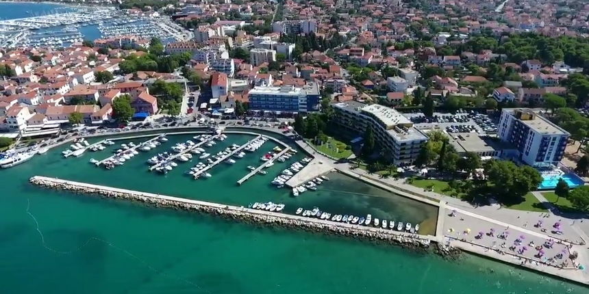 Biograd iz zraka Biograd iz zraka