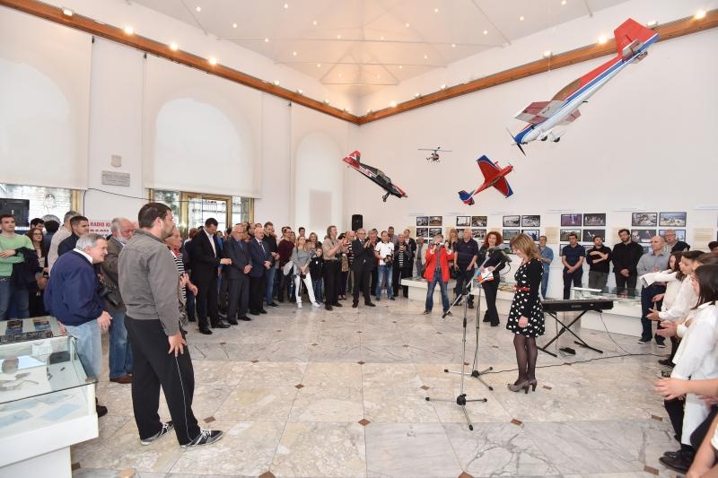 Otvorenje izložbe “Organizirani oblici djelovanja u tehničkoj kulturi 1946. – 2016” u Gradskoj loži. Foto: Dino Stanin/PIXSELL Otvorenje izložbe “Organizirani oblici djelovanja u tehničkoj kulturi 1946. – 2016” u Gradskoj loži. Foto: Dino Stanin/PIXSELL