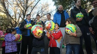 Košarkaši i djelatnici KK Zadar posjetili dječji vrtić Latica, Foto: Dino Stanin/PIXSELL Košarkaši i djelatnici KK Zadar posjetili dječji vrtić Latica, Foto: Dino Stanin/PIXSELL
