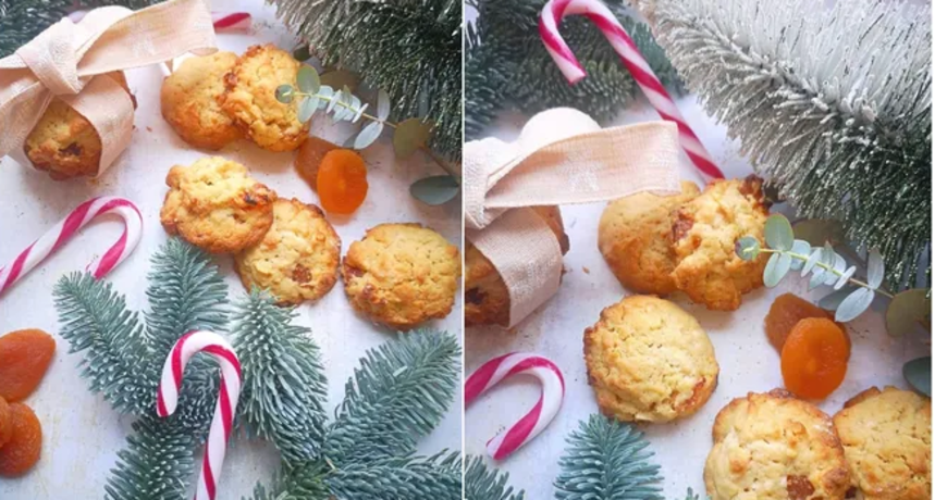 Božićni keksi s bijelom čokoladom i bademima Božićni keksi s bijelom čokoladom i bademima