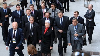 Rovinj, 220410.
Danas je u Rovinju otvorena Windays business konferencija, u organizaciji Microsoft Hrvatska i Jutarnjeg lista. Na otvorenje je dosla premijerka Jadranka Kosor.
Na fotografiji: Jadranka Kosor, Ninoslav Pavic, Emil Tedeschi, Ivan Jakovcic i