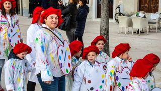 Paški zimski karneval 2017.- Maškarane skupine u karnevalskoj povorci Paški zimski karneval 2017.- Maškarane skupine u karnevalskoj povorci