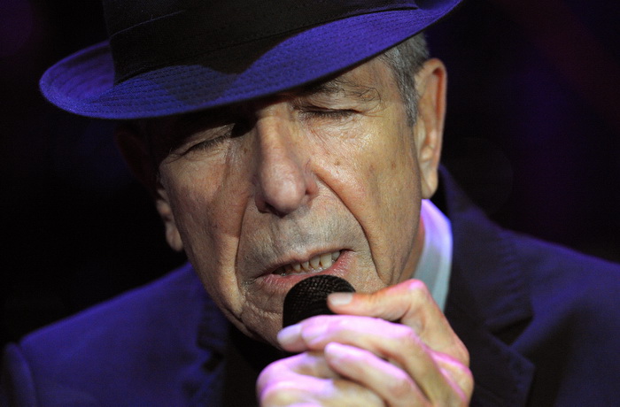 Zagreb, 250710.
Arena Zagreb, Leonar Cohen odrzao je koncert u zagrebu.
Na slici: Leonard Cohen.
Foto: Damir Krajac / CROPIX