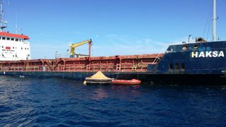 Havarija turskog teretnog broda kod Jabuke