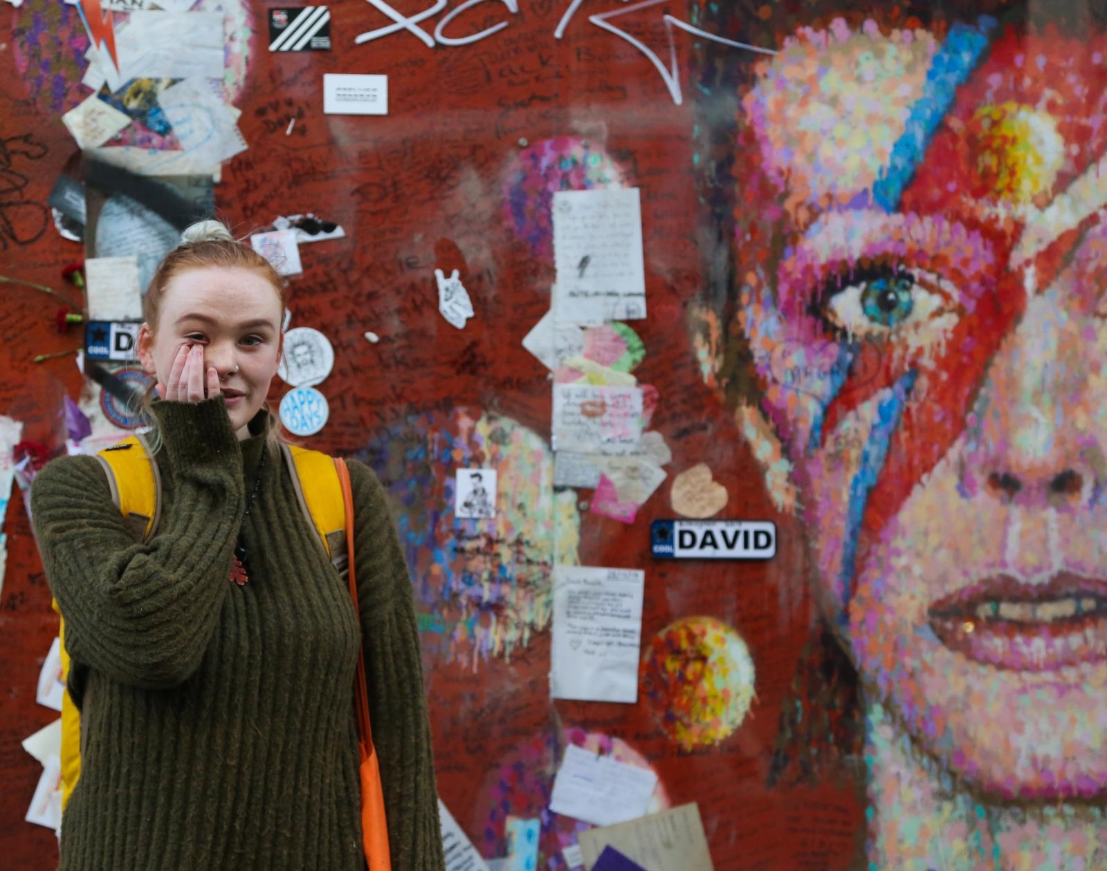 Memorijal David Bowiea u Brixtonu u Londonu Memorijal David Bowiea u Brixtonu u Londonu