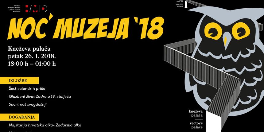 Noć muzeja u Narodnom muzeju Zadar Noć muzeja u Narodnom muzeju Zadar