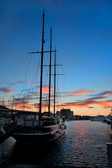 Zadarsko svitanje 14. prosinca 2010, Foto: Leo Banic