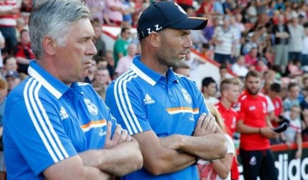 Carlo Ancelotti i Zinedine Zidane, foto: realmadrid.com
