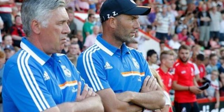 Carlo Ancelotti i Zinedine Zidane, foto: realmadrid.com Carlo Ancelotti i Zinedine Zidane, foto: realmadrid.com