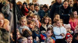 Predstava Frozen na Adventu u Zadru