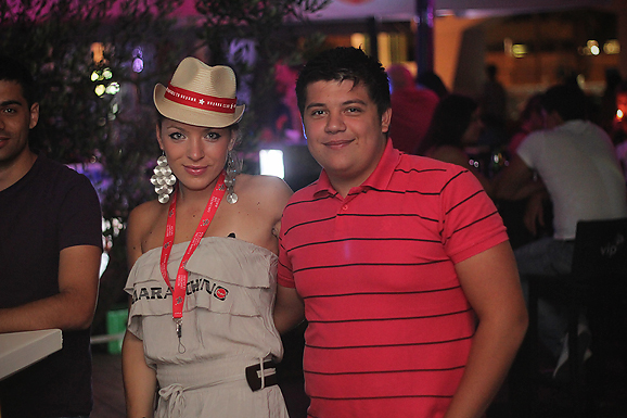 Brandon Morales u Maraschino baru (foto:Saša Čuka) Brandon Morales u Maraschino baru (foto:Saša Čuka)