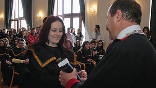 Promocija diplomiranih studenata, 7. ožujka 2009. (foto: Marin Gospić)