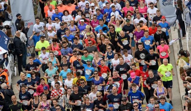 Zadar: Start najbrojnije svjetske utrke Wings For Life World Run, Photo: Dino Stanin/PIXSELL