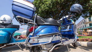 Vespaši zauzeli Biograd, foto: Vinko Pešić