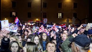 Doček rukometaša u Zadru Doček rukometaša u Zadru