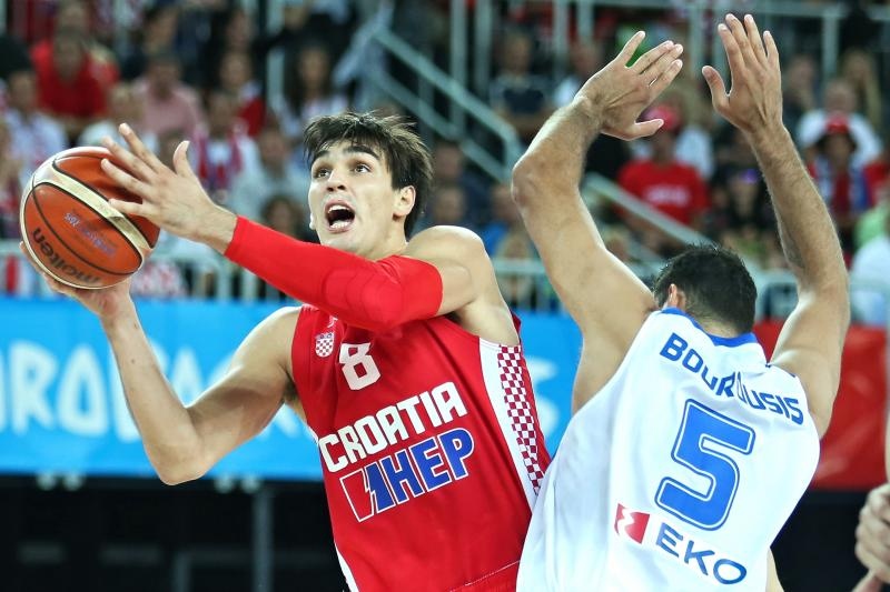 06.09.2015., Arena Zagreb, Zagreb – EuroBasket 2015., skupina C, 02. kolo, Grcka – Hrvatska. Foto: PIXSELL 06.09.2015., Arena Zagreb, Zagreb – EuroBasket 2015., skupina C, 02. kolo, Grcka – Hrvatska. Foto: PIXSELL