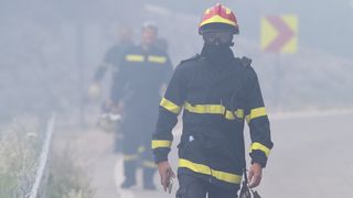 Požar na padinama Biokova Požar na padinama Biokova