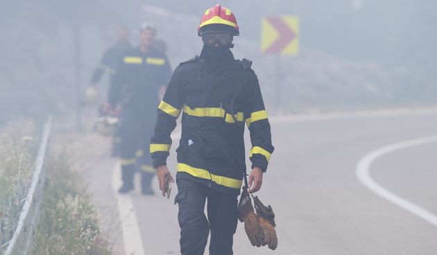 Požar na padinama Biokova