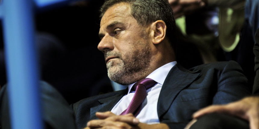 Zagreb, 120910. Hokejaska utakmica HKL Medvescak Zagreb i EC Red Bull Salzburg. Na slici: Milan Bandic u publici. Foto: Boris Kovacev / CROPIX