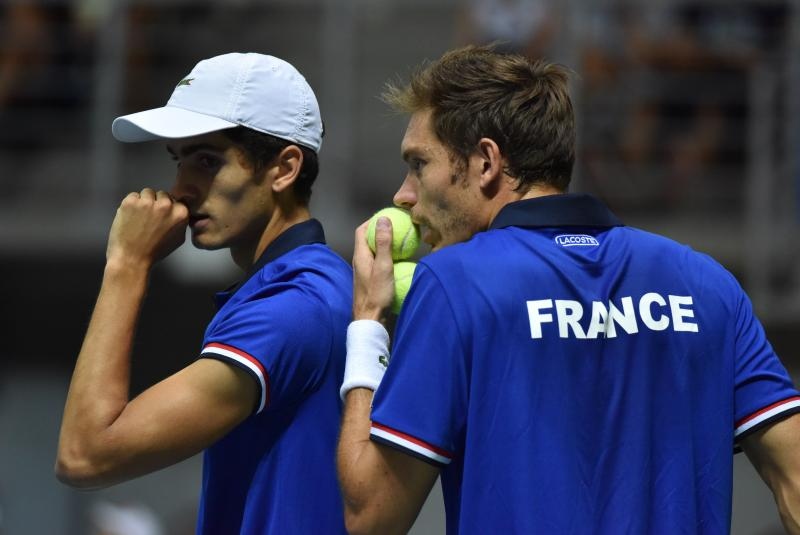 Davis Cup: Ivan Dodig/Marin Čilić – Nicolas Mahut/Pierre-Hugues Herbert 3-1. Photo. Hrvoje Jelavić/PIXSELL