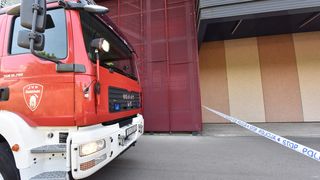 U trgovačkom centru Dalmare u Šibeniku izbila dva požara