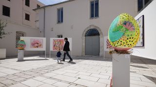 Uskrsna izložba u atriju palače Cedulin Uskrsna izložba u atriju palače Cedulin