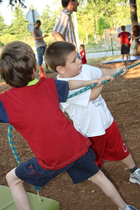 Svečani završni trening predškolaca u DSV “Loptica”, Foto: Mladen Malik Svečani završni trening predškolaca u DSV “Loptica”, Foto: Mladen Malik