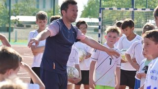Legendarni Lothar Matthäus trenirao s klincima na Punta Skali. Photo: Hrvoje Jelavić/PIXSELL