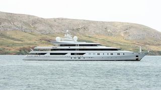 Metajna: Megajahta Indian Empress indijskog biznismena i političara Vijaya Mallye u Paškom zaljevu kod Metajne, Foto: Luka Stanzl/PIXSELL Metajna: Megajahta Indian Empress indijskog biznismena i političara Vijaya Mallye u Paškom zaljevu kod Metajne, Foto: Luka Stanzl/PIXSELL