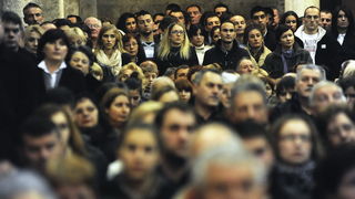 Zadar, 251212
Misu polnocku u katedrali svete Stosije predvodio je nadbiskup msgr. Zelimir Puljic.
Na fotografiji: detalj s mise;
Foto: Luka Gerlanc / CROPIX Zadar, 251212
Misu polnocku u katedrali svete Stosije predvodio je nadbiskup msgr. Zelimir Puljic.
Na fotografiji: detalj s mise;
Foto: Luka Gerlanc / CROPIX