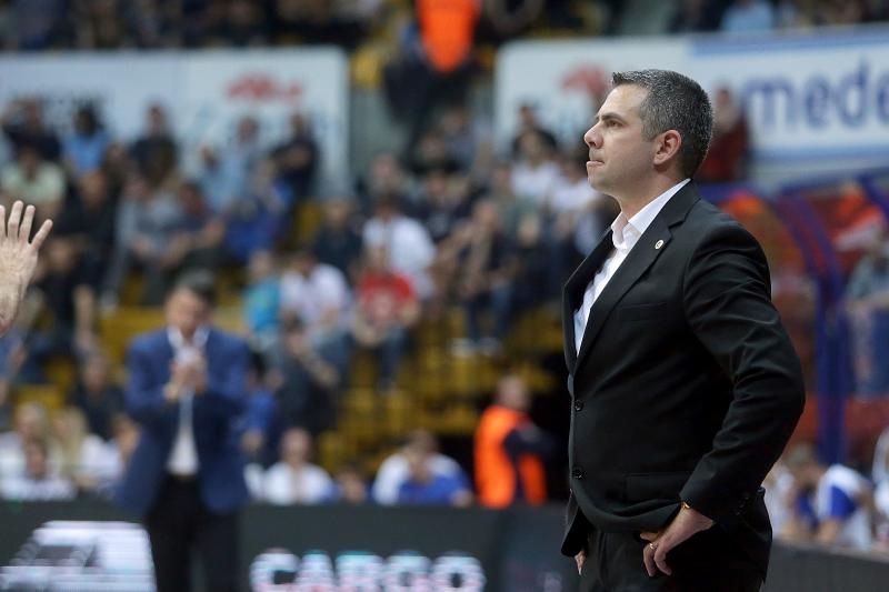 KC Drazen Petrovic, Zagreb – A-1 muska Liga za prvaka, polufinale, 3. utakmica, KK Cibona – KK Zadar 80-71. Photo: Goran Stanzl/PIXSELL KC Drazen Petrovic, Zagreb – A-1 muska Liga za prvaka, polufinale, 3. utakmica, KK Cibona – KK Zadar 80-71. Photo: Goran Stanzl/PIXSELL