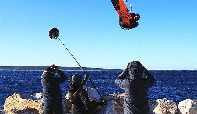 Windquest, snimanje dokumentarca o buri