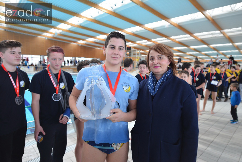 Kadeti Vaterpolo kluba Zadar 1952 viceprvaci Hrvatske!