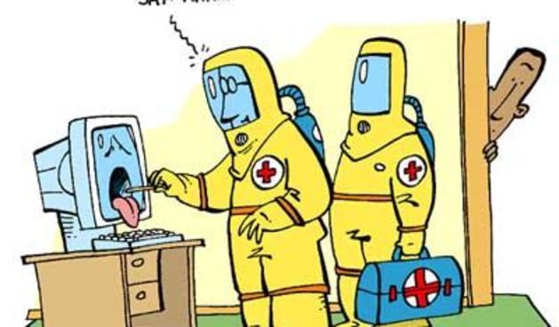 Kompjuterski virus, ilustracija (foto: topnews.in)