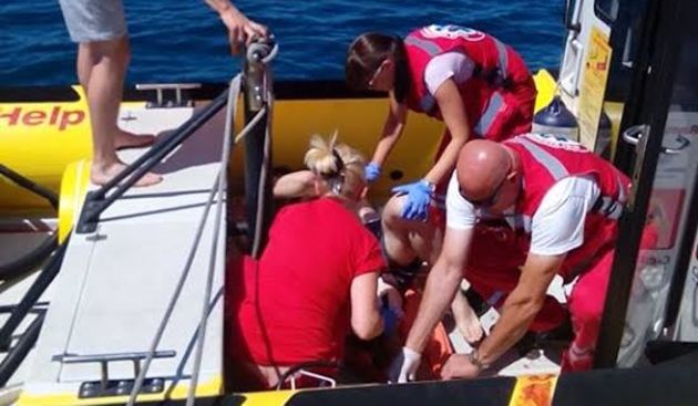 Teško ozljeđen kupač na Malom Lošinju