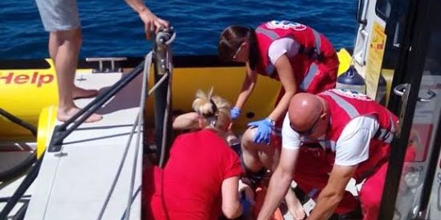 Teško ozljeđen kupač na Malom Lošinju