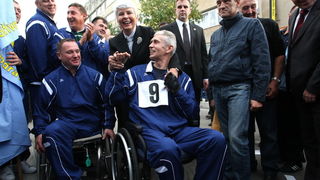 Zadar, 081111.
Premijerka Jadranka Kosor sa ministrima posjetila je Zadar povodom sportskih igara za invalide domovinskog rata, posjetila je i Luku Gazenicu koja je u izgradnji.
Foto : Andrija Lucic / cropix Zadar, 081111.
Premijerka Jadranka Kosor sa ministrima posjetila je Zadar povodom sportskih igara za invalide domovinskog rata, posjetila je i Luku Gazenicu koja je u izgradnji.
Foto : Andrija Lucic / cropix