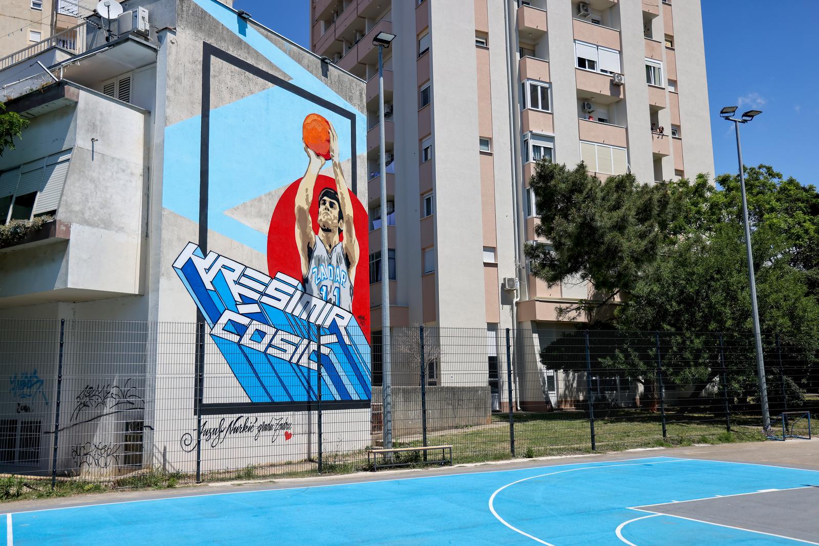 Krešimira Ćosić – mural Krešimira Ćosić – mural
