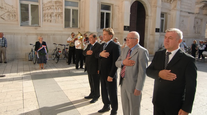 Spomendan, Božidar Kalmeta, Živko Kolega, Zvonimir Vrančić, Mario Pešut