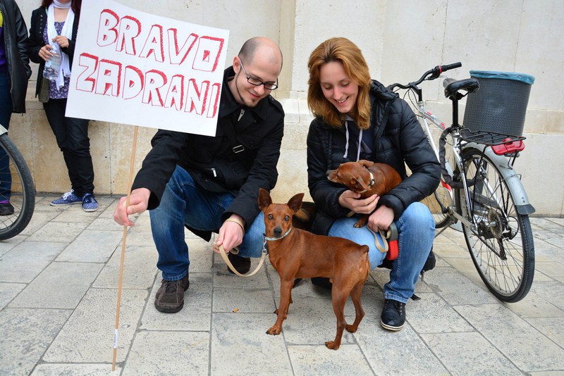 Skup podrške za NO KILL skloništa za životinje,  foto Iva Perinčić