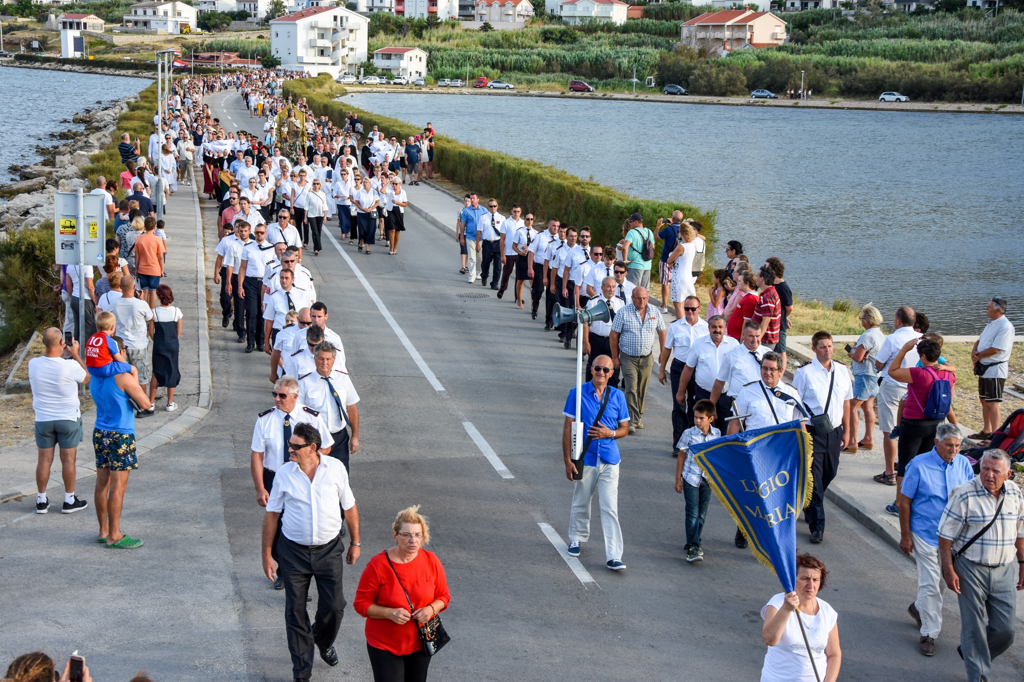 Proslava Velike Gospe u Pagu uz nastup klape Intrade Proslava Velike Gospe u Pagu uz nastup klape Intrade