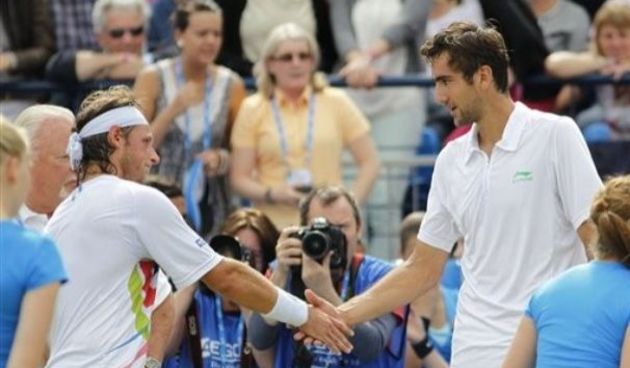 David Nalbandian i Marin Čilić, foto: AP Photo