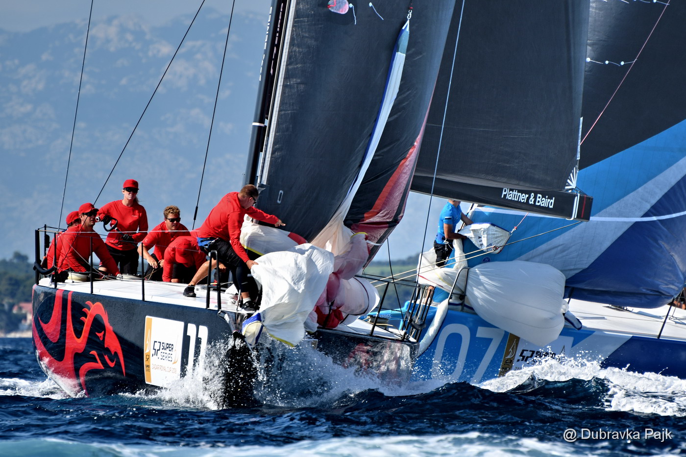 Prvi dan TP52 regate ispred zadarske rive Prvi dan TP52 regate ispred zadarske rive