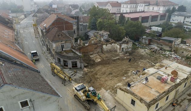 Petrinja, obnova, potres
